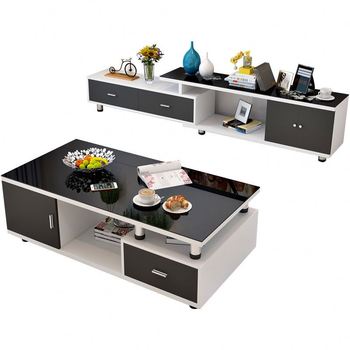 ensemble Table centrale et table télé