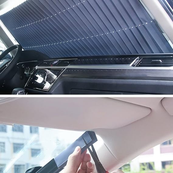 Pare-soleil voiture rétractable
