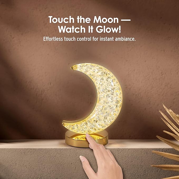 Lampe de Table Cristalline