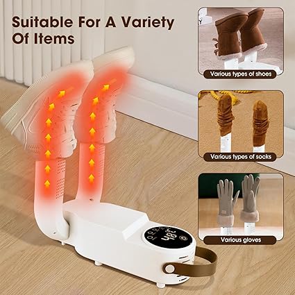 Sèche-Chaussures Électrique Portable