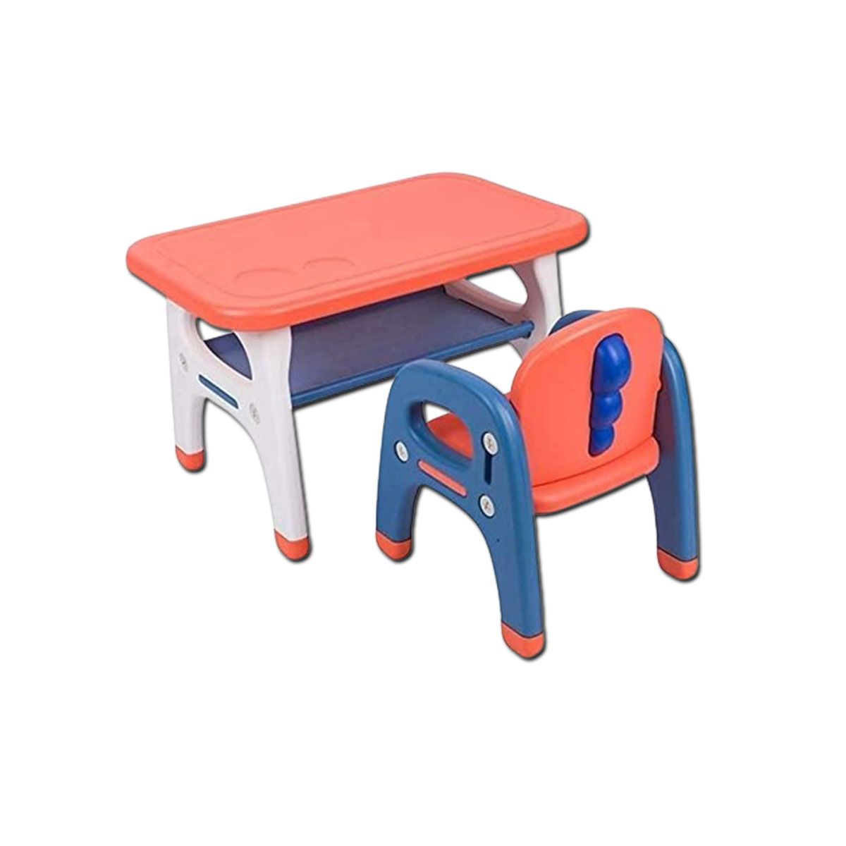 Ensemble table et chaise pour enfant inclus 1 table et 2 chaises bonne  protection en bois courbé rose 20_0000579